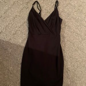lulus black mini dress